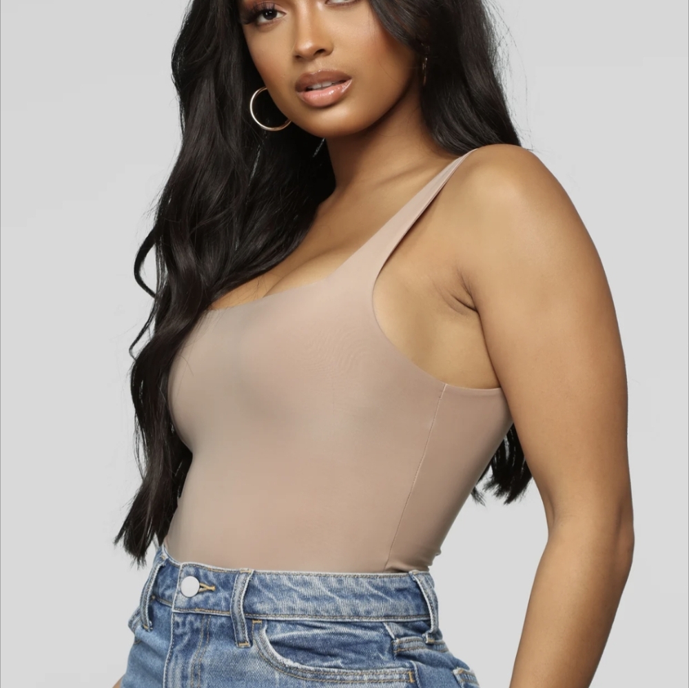 Until the end bodysuit in nude